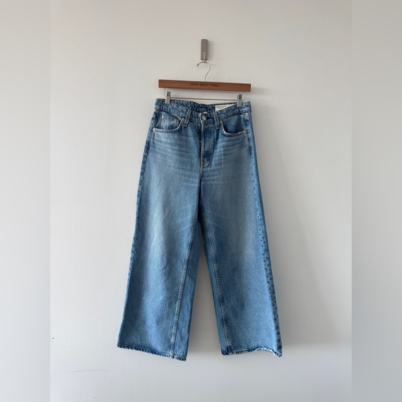 RAG & BONE Maya High Rise Ankle Wide Leg Jeans 28 - Picture 5 of 10